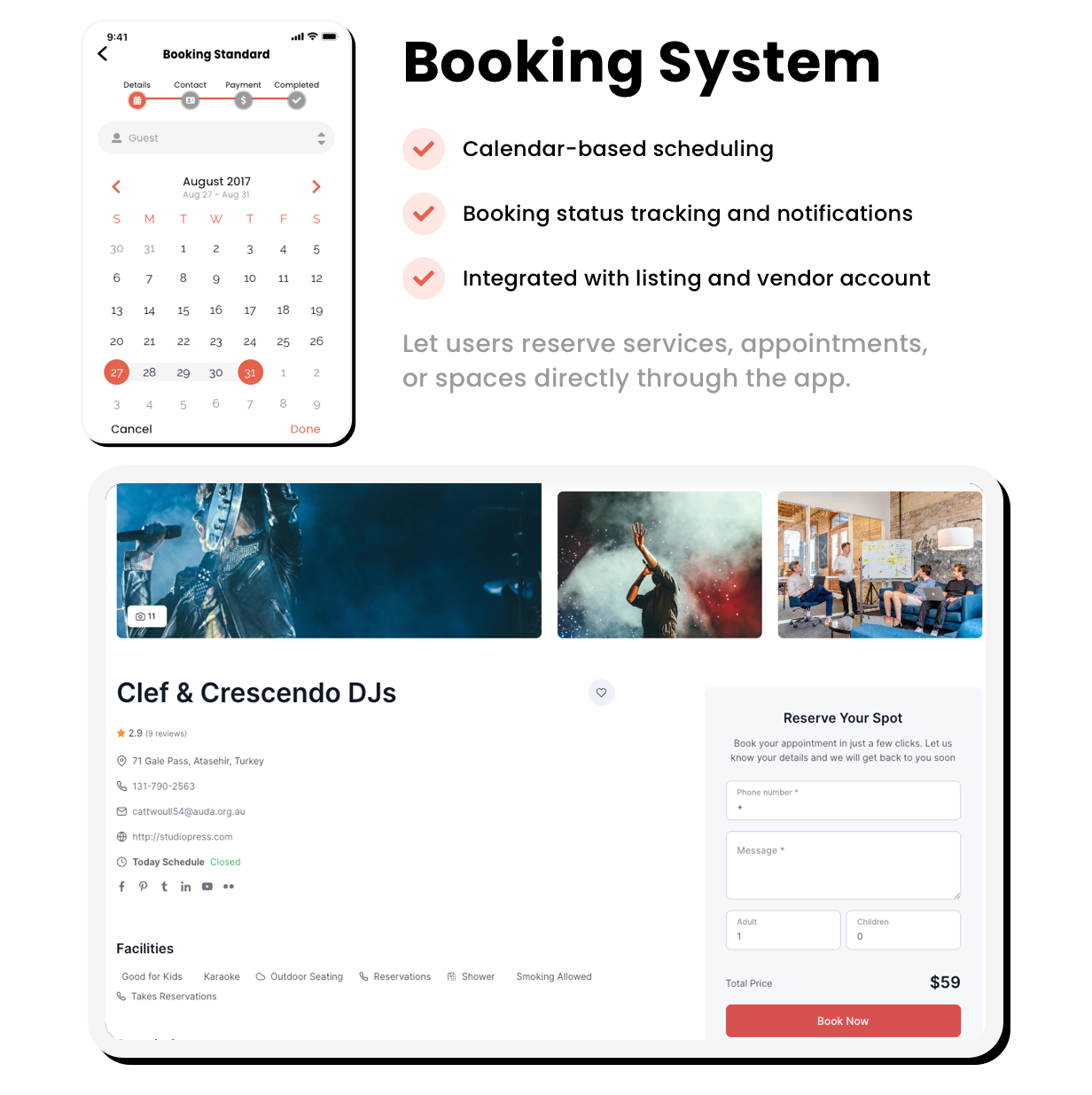 Listar FluxPro – Directory & Classified Mobile App Full Solution